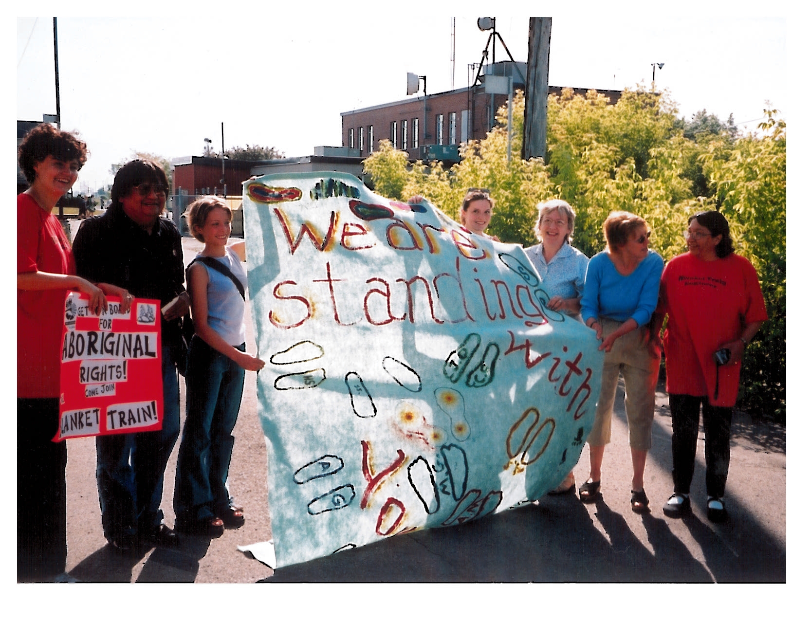 Blanket Train, June 2001 – Chris Hiller & Art Manuel & others