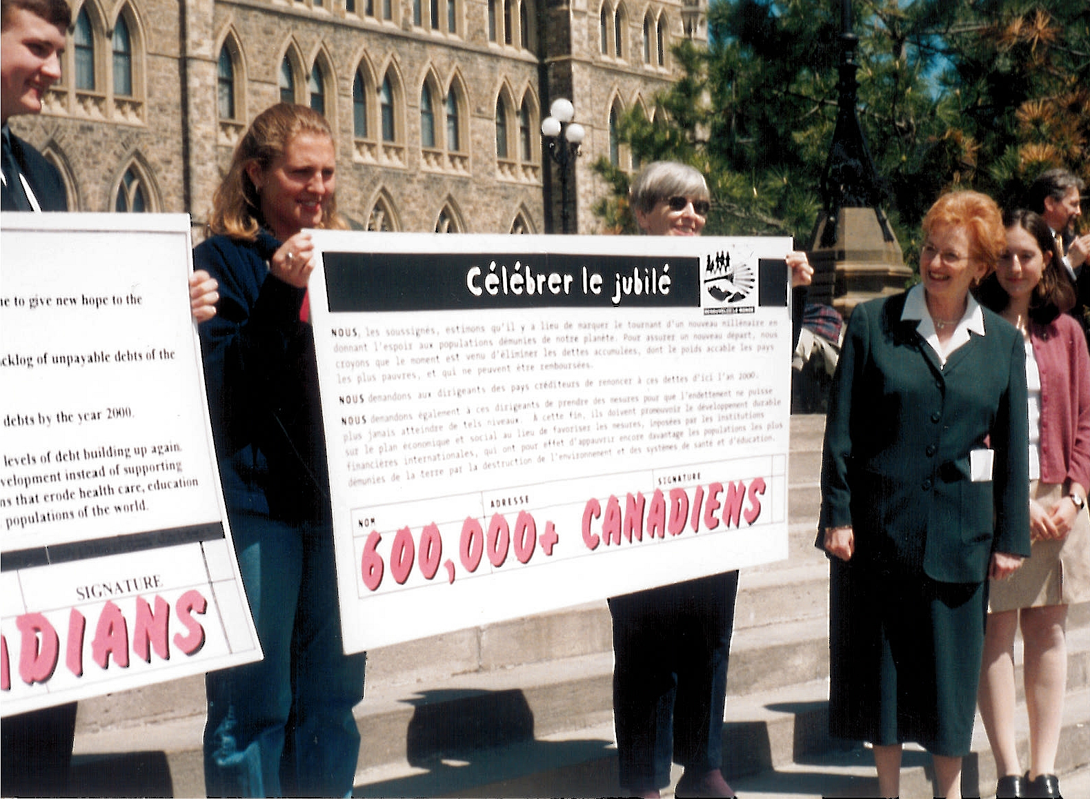 petitions presented to Diane Marleau international cooperation minister 1999
