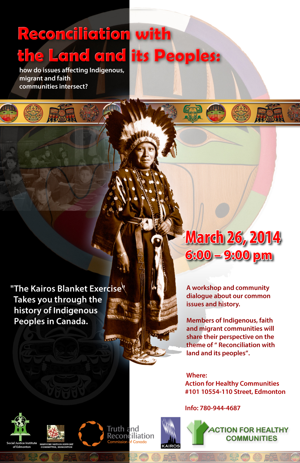 TRC-Reconcilaition with the Land and its Peoples March 26 Event