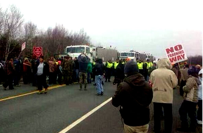 Fracking Protest