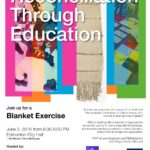 Mass Blanket Exercise poster for Edmonton