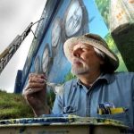tom andrich mural manitoba overpass