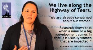 Anne Marie Sam, Woman of Courage