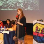 Jennifer Henry moderating the UN side event – Rachel Warden