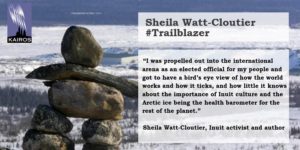 Sheila Watt-Cloutier trailblaizer meme