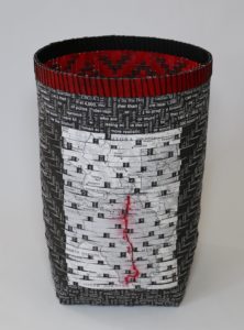 "This River Runs Red" by Shan Goshorn. Courtesy All My Relations Gallery.