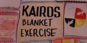 kairos blanket exercise sign