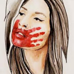 Tristen Jenni Sanderson’ painting titled ‘Not Invisible’