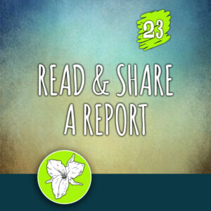 ACTION 23: Read and share a report