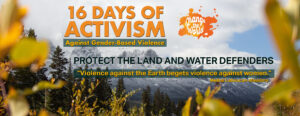 16 days of activism against gender-based violence