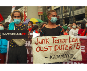 protest in the Philippines