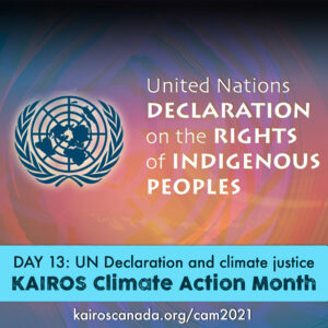 DAY 13 of Climate Action Month: Un Declaration and climate justice