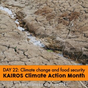 DAY 22 of climate action month, Climate change & food security