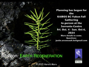 Tiny sapling growing out of coal