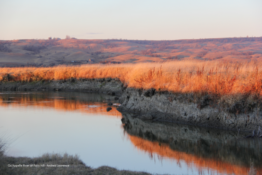 Qu'Appelle River at Fairy Hill, a fall picture by Andrea Lawrence
