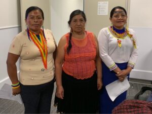 Ecuadorian Delegation of Indigenous Women