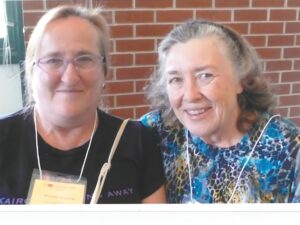 Ruth Cruikshank (R) Always with a smile